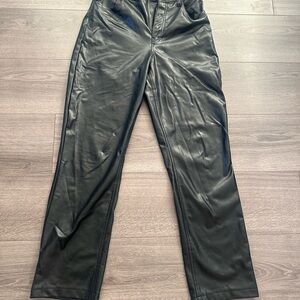 Abercrombie & Fitch Black Leather Pants - Curve Love